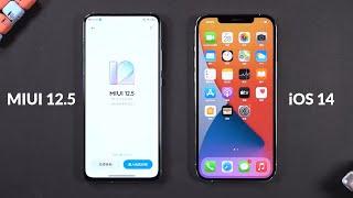 MIUI 12.5 VS iOS 14 - COMPARISON