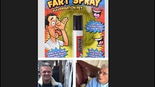 Fart spray, liquid ass prank, on 91 year old little nana iris subscribe x