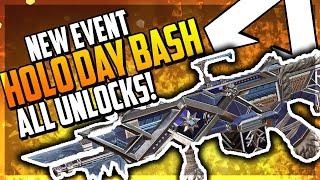 Apex Legends HOLO DAY BASH Winter Express All NEW Unlocks and Gameplay