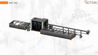 SMC 360 Profile Machining and Cutting Center for PVC - Schtec Machine