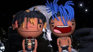 JUICE_WRLD, XXXTENTACION - Moonlight , Run (Animated Music Video) (Prod. by Jaden's Mind)