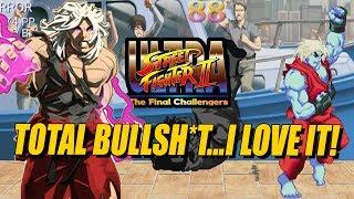 This Is Total Bullsh*t...I LOVE IT!  Ultra Street Fighter 2: Ranked Online