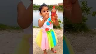 Cute babu apple juice drinks pi #golumolupihu #viral #shortsfeed #viralshorts