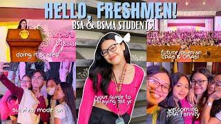 a freshman’s guide  1st year BSA & BSMA  welcome to college! (accountancy student  USJ-R Cebu )