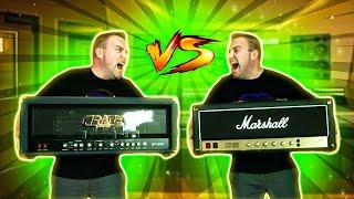 Crate Blue Voodoo BV120H VS Marshall JCM 800 2203X HIGH GAIN SHOOTOUT