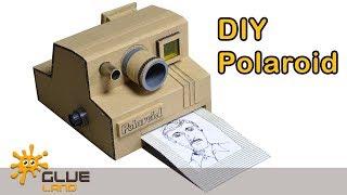 DIY | How to Make a Camera Polaroid from Cardboard | Handmade