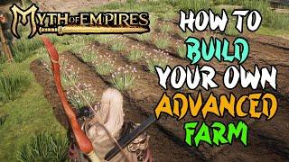 Myth of Empires how to build a farm at your base