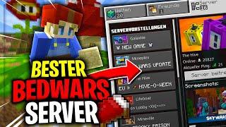 Der BESTE Bedwars SERVER für MCPE  Minecraft Bedrock ( PS4 , XboxOne , Switch , PE , Win10 )