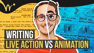 Writing Animation vs. Live-Action #AskPietro