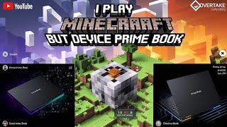 I Played Minecraft on Primebook!  Can It Run Smoothly? | Gaming test |