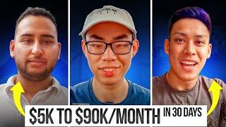 $5K To $90K/Month In 30 Days In The Hardest High Ticket Dropshipping Niche