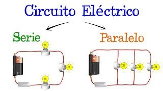 ️ ¿Qué son los Circuitos Eléctricos? Y sus tipos: Serie y Paralelo  [Fácil y Rápido]  | FÍSICA |