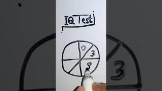 IQ Test | let's solve and subscribe channel thanks | #shorts