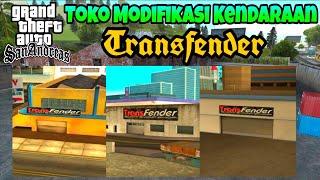 Tempat Modifikasi Kendaraan Transfender GTA SA - Paijo Gaming