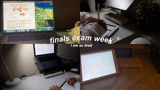 COLLEGE FINALS WEEK VLOG → SPRING 2021 | pre-med student