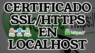 CERTIFICADO SSL en LOCALHOST GRATIS