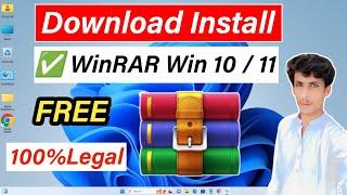 How To Download and Install Winrar On Windows 10/11