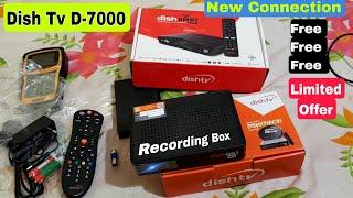 Dish Tv Letest Box Unboxing Model D-7000 | Dish Tv Letest Box Unboxing | Dish