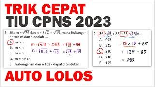 TRIK HITUNG CEPAT TIU CPNS 2023