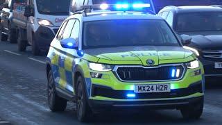 Greater Manchester Police Marked 24 Plate Skoda Kodiaq Tactical Dog Unit Responding-GMP