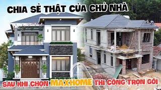 Chia sẻ thực tế của chủ nhà khi THI CÔNG trọn gói