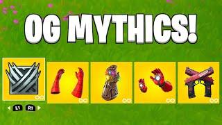 VAULTED ITEMS MAP CODE in Fortnite Creative! (OG MYTHICS)
