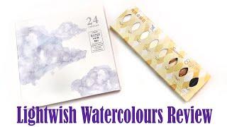 Watercolours From Lightwish! 24 Marie's Master Tube Paint Set & Metallic Gold 8 Pan Set Review