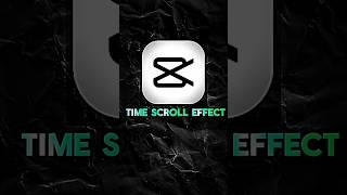 Time Scroll Effect in Capcut | SENSEI EDITOR |