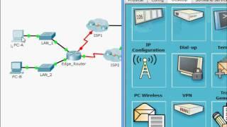 2.2.5.5 Packet Tracer - Configuring Floating Static Routes
