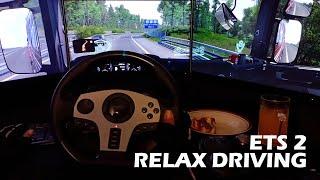 RELAX DRIVING 3 | ETS2 GAMEPLAY | PXN V9 STEERING WHEEL GAMEPLAY