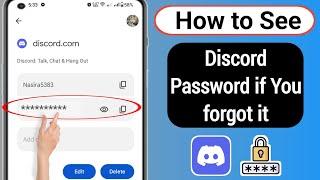 How to See Your Discord Password if You forgot it (2024) | How to See Discord Password