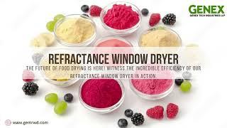 Food Refractance Window Dryer