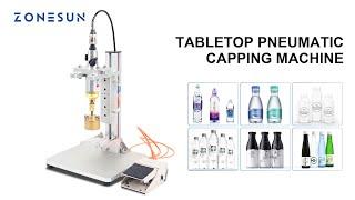 How To Use Tabletop Pneumatic Capping Machine