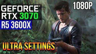 Uncharted 4 Thief's End | RTX 3070 + RYZEN 3600X | ULTRA SETTINGS | 2022