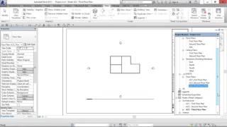 working with Plan views in Revit