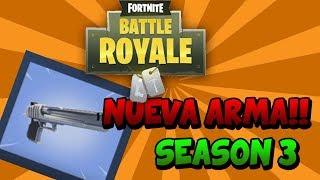 NUEVA ARMA EN FORTNITE BATTLE ROYAL|| VICTORIA CON SNIPER BY RODOMX