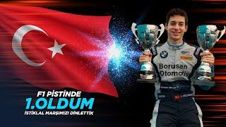 FORMULA 1 PİSTİNDE 1. OLDUM | İSTİKLAL MARŞIMIZI DİNLETTİK