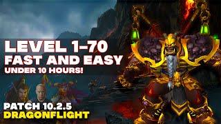 Fast and Easy 1-70 Solo Leveling Guide | Get to level 70 under 10 hours!