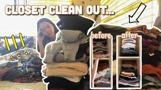 EXTREME CLOSET CLEANOUT (selling, decluttering, organizing) | liana rose