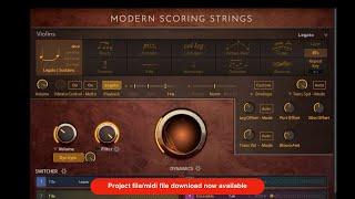MODERN SCORING STRINGS | One of the best Virtual/MIDI String libraries | Classical style demo