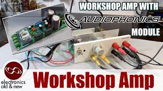 Building a Workshop Amplifier with Audiophonics Module - Stereo LM3886 Chipamp.