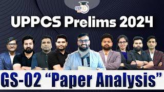 UPPCS 2024 CSAT Paper Analysis | UPPCS Prelims GS Paper 2 Analysis and Discussion | StudyIQ PCS