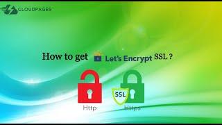 How To Get FREE HTTPS  with Let's Encrypt on CloudPages