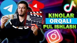 Telegramda KINO BOT ochib pul ishlash  |  SARMOYASIZ oyiga $1000 ishlash