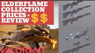 ELDERFLAME COLLECTION PRICES AND REVIEW - VALORANT DRAGON SKINS - ELDERFLAME BUNDLE