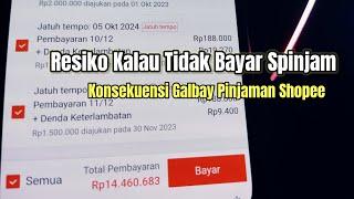 Resiko Kalau Tidak Bayar Spinjam, Konsekuensi Galbay Pinjaman Shopee