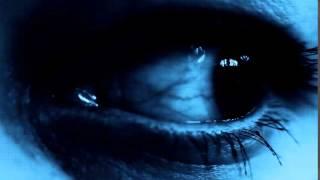 Horror Royalty-Free Stock Footage. Eye pupil close up.