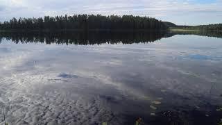 View over a lake in Härjedalen