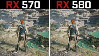 RX 570 8GB vs RX 580 4GB in 2023 - Test in 15 Games