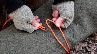 Simple Cinch Knot for Bushcraft and Camping